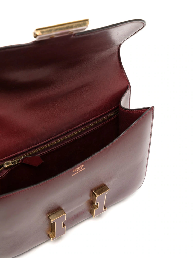 Burgundy Constance 24 cm - Replica Handbags