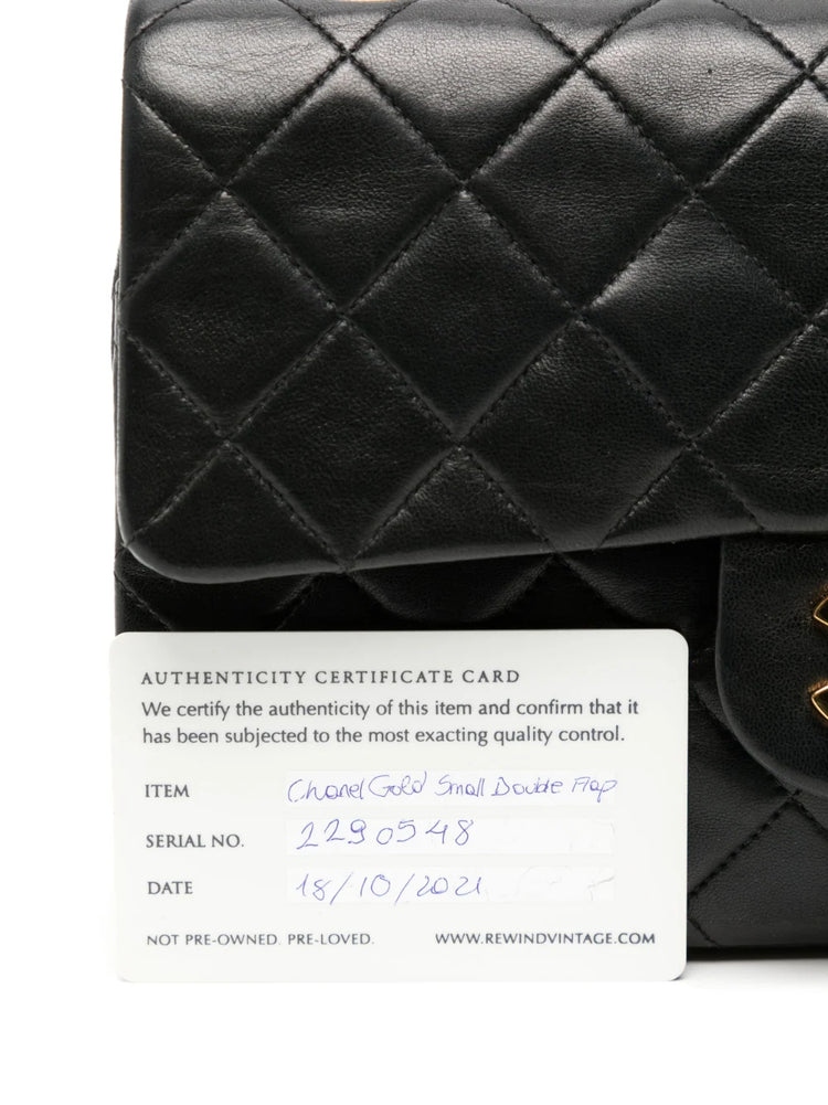 9 Inch Small Double Flap Bag - Replica Handbags
