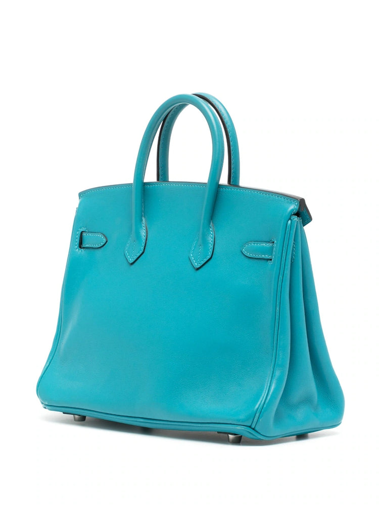 Birkin 25 Swift Leather with PHW - Replica Handbags