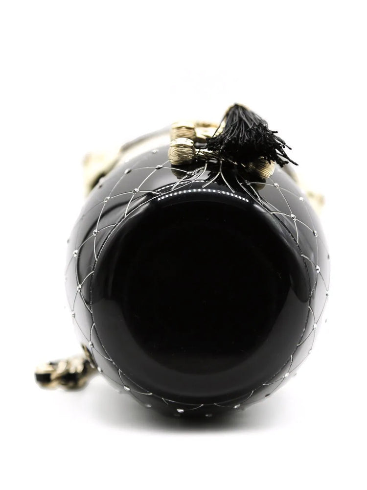 Black Plexiglass
Enamel Paris-Shanghai China Doll Minaudiere - rewindvintageofficial