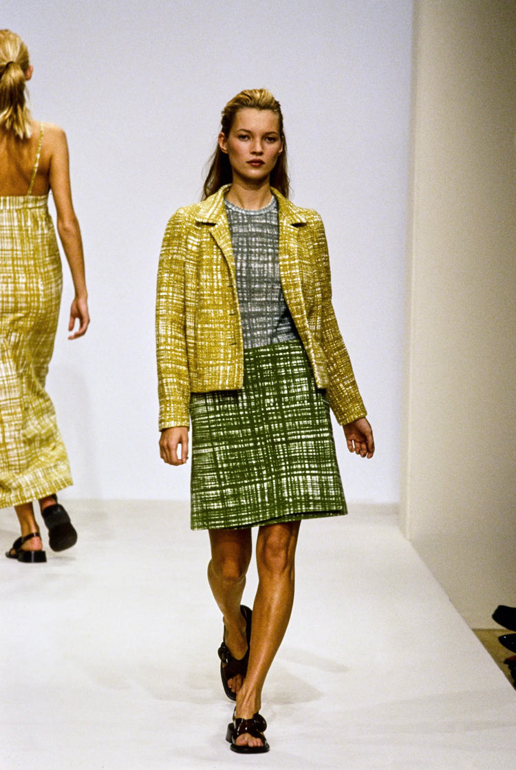 Green Tweed Blazer - rewindvintageofficial