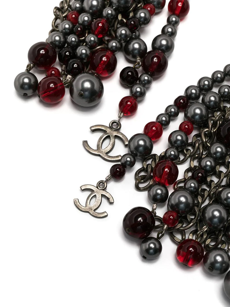 Chain-Link Beaded Necklace - Replica Handbags