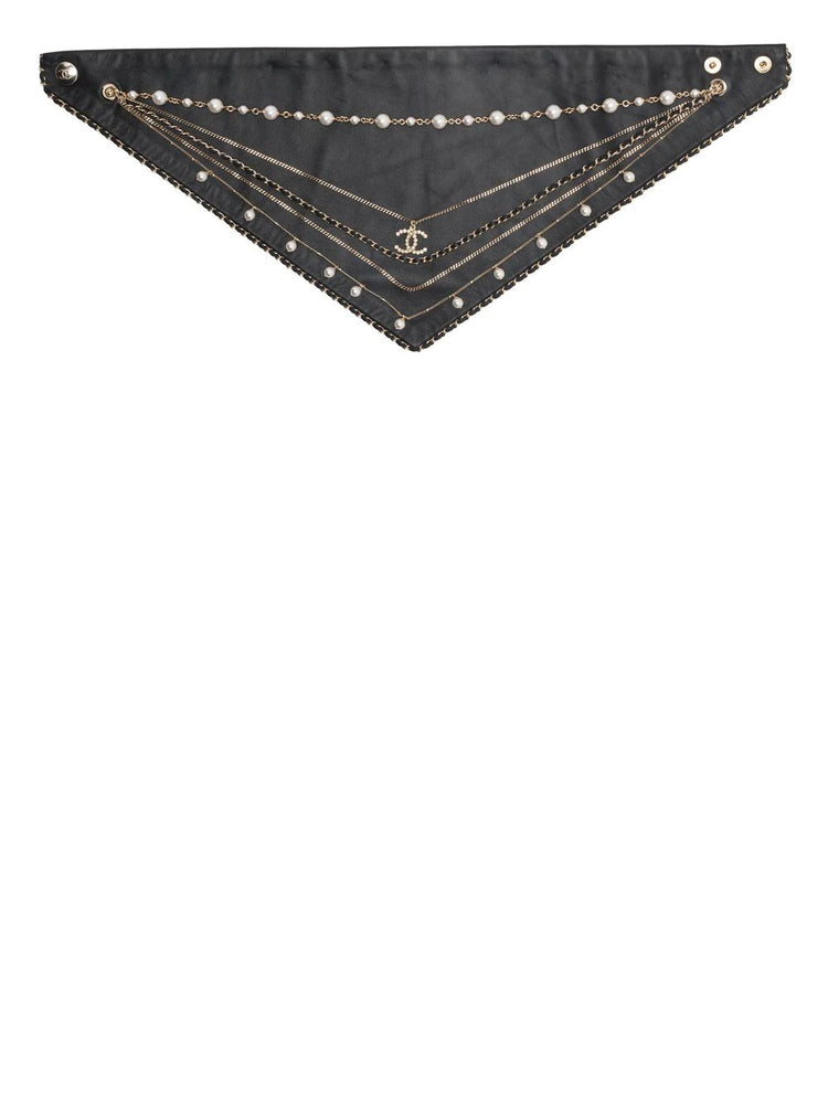 CC Chain Layered Bandana Necklace - Replica Handbags
