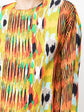 Printed Crew Neck Blouse