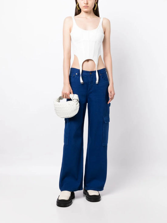 Patent Mini Jodie Intrecciato Bag