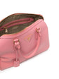Promenade Pink Leather Handbag