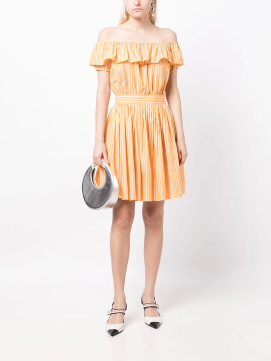 Off-Shoulder Ruffle Dress