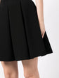 Pleated A-line Skirt