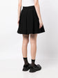 Pleated A-line Skirt