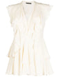 Alexander McQueen Ruffled Silk Blouse