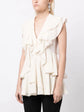 Alexander McQueen Ruffled Silk Blouse