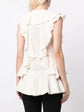 Alexander McQueen Ruffled Silk Blouse