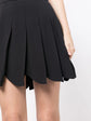 Pleated A-Line Skirt