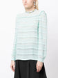 Ruffle-detailed Silk Blouse