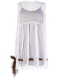 Tulle-layer Slip Minidress