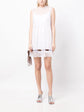 Tulle-layer Slip Minidress