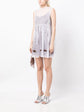 Tulle-layer Slip Minidress