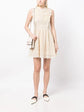 Lace-detailed Sleeveless Dress