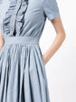 Ruffle Shirt Dress