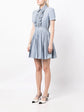 Ruffle Shirt Dress