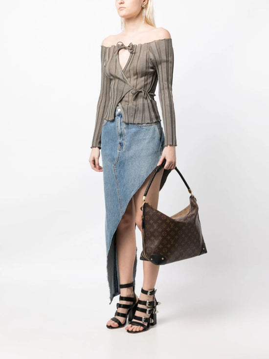 Monogram Triangle Softy Tote Bag