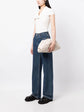 Pouch Leather Clutch White