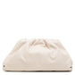 Pouch Leather Clutch White
