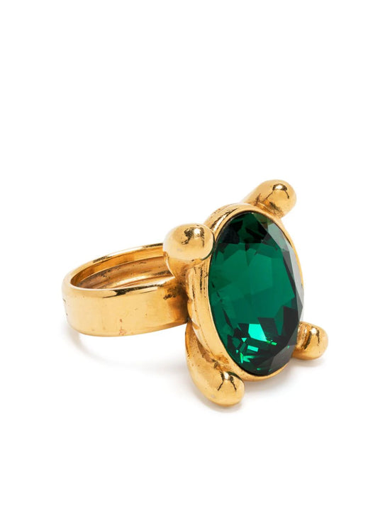 Emerald Oval Ring