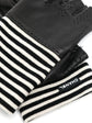 Striped Fingerless Gloves