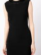 Satin Collar Pencil Dress