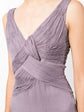 Purple Silk Dress