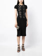 Alexander McQueen Mesh Panel Dress