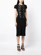 Alexander McQueen Mesh Panel Dress