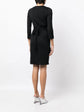 Black Twist Dress