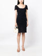 Empire Waist Floral Lace Dress