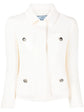 White Collared Wool Jacket
