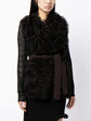 Brown Shearling Gilet