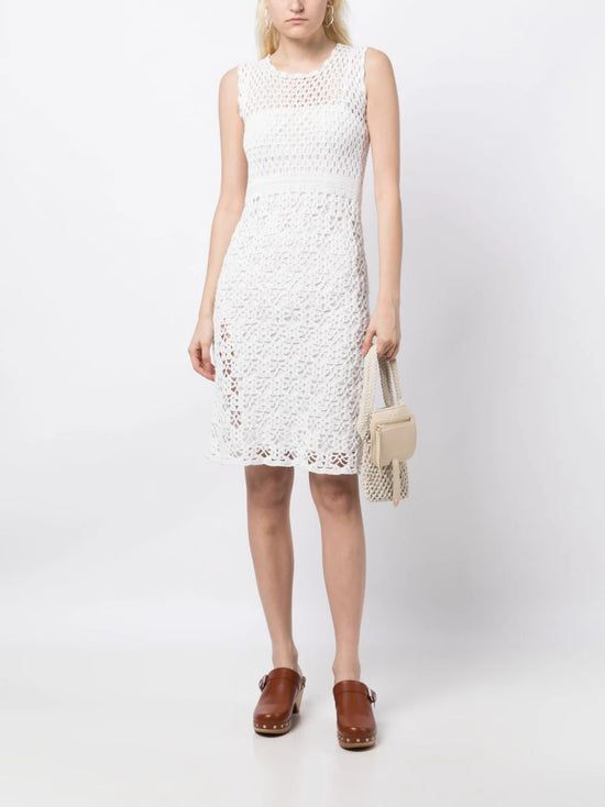 Sleeveless Crochet Dress
