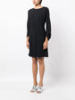 Black Stitched Dress