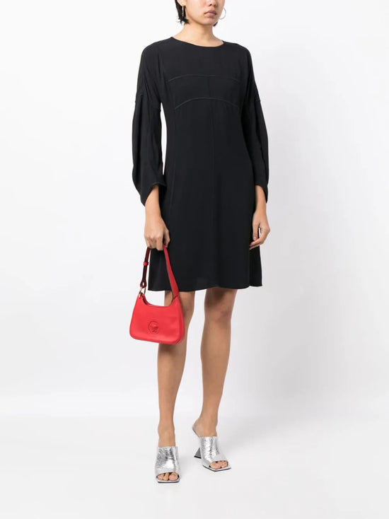 Black Stitched Dress