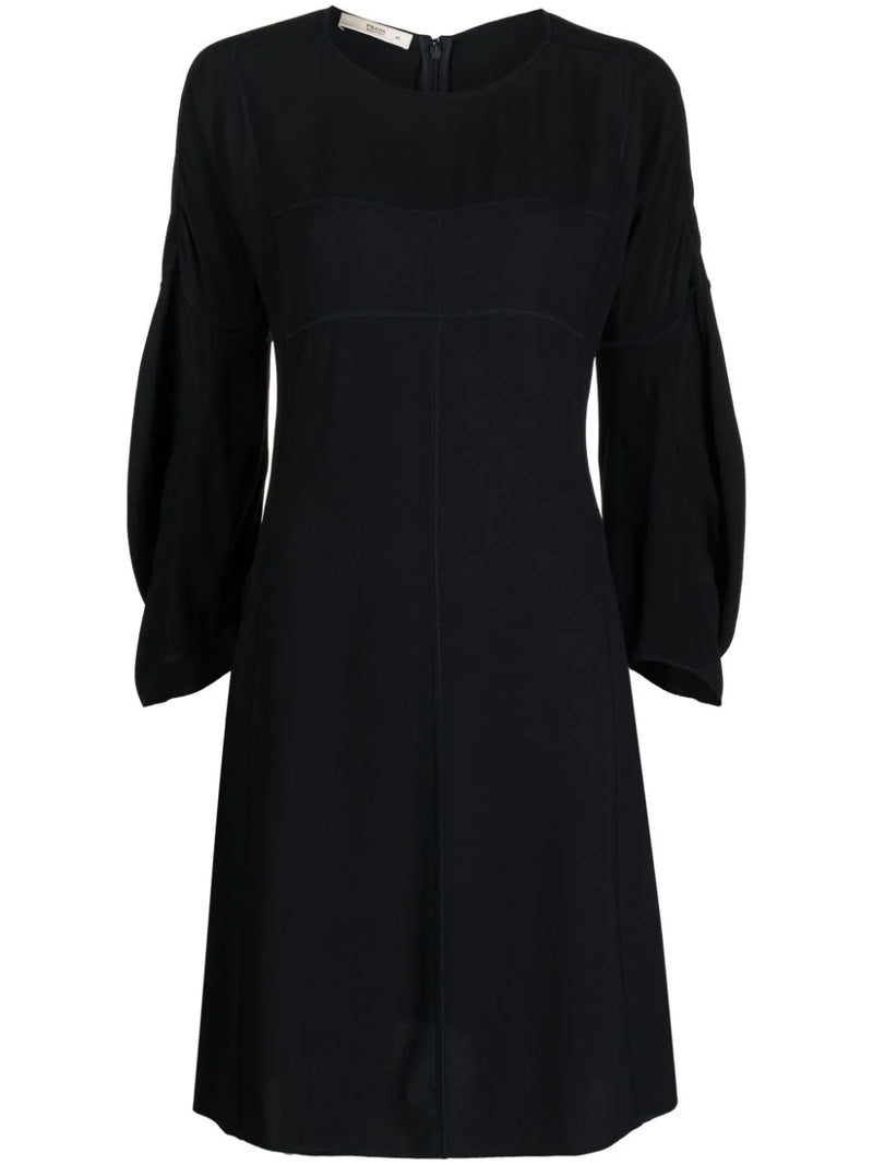 Black Stitched Dress