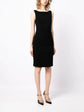 Scoop Back Sleeveless Dress