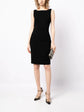 Scoop Back Sleeveless Dress