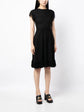 Fringed Knit Dress