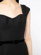 Belted Wool Dress