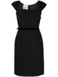 Belted Wool Dress