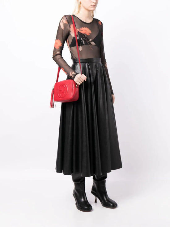 Soho Disco Red Shoulder Bag
