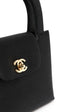 Vintage Silk Kelly Top Handle Bag