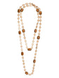 Vintage Gripoix Glass Beaded Sautoir Necklace