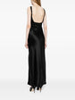 Pleated Silk Gown